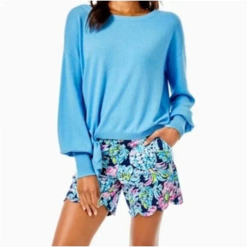 Lilly Pulitzer Nariah Sweater Zanzibar Blue Women's Size Medium New with Tags Cl